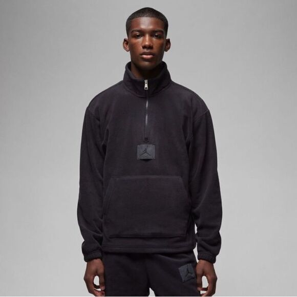 Jordan Essentials Winterized Fleece Jacket Half-Zip - Picture 1 of 9